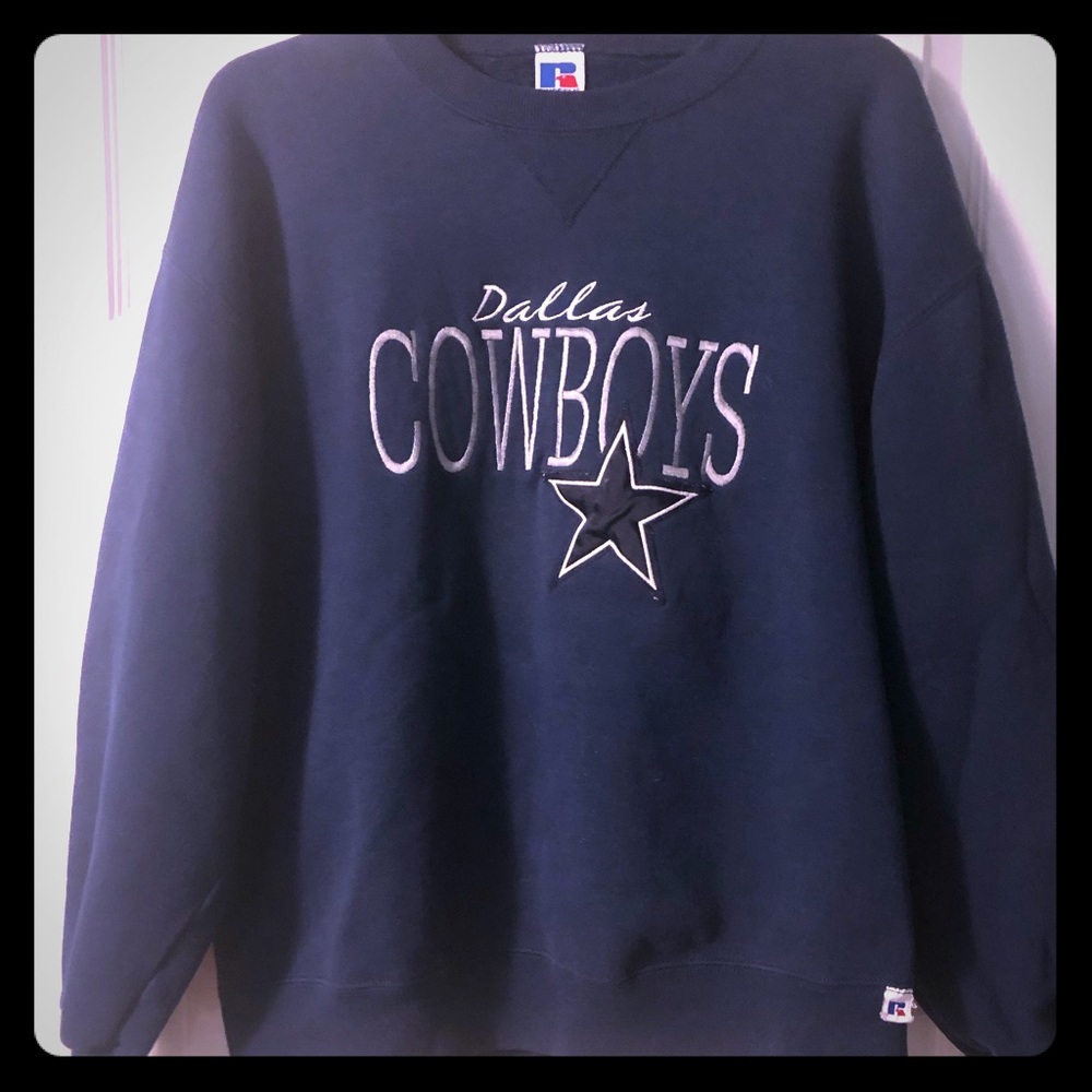 Vtg Cowboys sweatshirt!